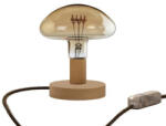  Posaluce Mushroom Wooden Table Lamp with two-pin plug - allights - 56 900 Ft