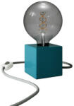  Blue table lamp - Cubetto