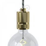 Creative-Cables Double ferrule milled aluminium E27 lamp holder kit (KBR27ALGO)