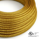  Round Electric Cable 150 ft (45, 72 m) coil RL05 Glittering Gold Rayon - UL listed