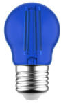 Creative-Cables LED izzó Globetta G45 Dekoratív kék 1.4W 13Lm E27 (DL700673)