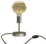 Alzaluce Globe Floating Metal Table Lamp with two-pin plug - allights - 50 600 Ft