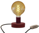  Posaluce Globo Leather Table Lamp with two-pin plug - allights - 51 450 Ft