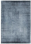  Linen Dark Blue, sötétkék, bársonyos felületű, kézi csomózású prémium szőnyeg 200x300 cm