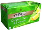 TWININGS Zöldtea, 25x1, 6 g, TWININGS Green Tea & Lemon (101421)