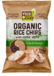 RiceUP! Barnarizs chips, 25 g, RICE UP Bio , chia maggal és quinoával (3800233070859) - treewell