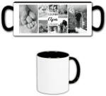  Legjobb apa a világon (Saját fényképpel) - Színes Bögre (741526)