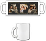  Köszi apa, hogy felnézhetünk rád (Saját fényképekkel) - Bögre (679117)