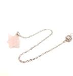 R. M. ékszer Inga merkaba Rózsakvarc 2x2cm (011046)