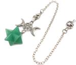 R. M. ékszer Ásványok Inga merkaba istennő Aventurin 2x2cm (011210)