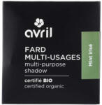 Avril Fard de pleoape sidefat, certificat bio, Iridescent Mint, Avril - refill (AV03464)