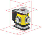 Nivel System Nivela laser in cruce Nivel System CL4R, 4D, Multifunctionala, laser rosu, 4 planuri laser (360 grade) (CL4R)