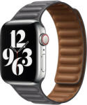 SmartWatcherz Mágneses Apple Watch Bőr szíj Szürke, 42, 44, 45, 49mm (29893-30172)