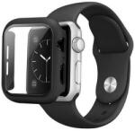 SmartWatcherz Szilikon Apple Watch Szíj és Tok (Azonos Színben) Fekete, S/M, 40mm (9016-9029)