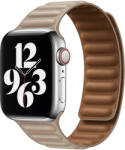 SmartWatcherz Mágneses Apple Watch Bőr szíj Khaki, 42, 44, 45, 49mm (29893-39652)