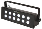 Ibiza Light Stroboscop uv 12x3w dmx (STROBE12.3UV) - artledconcept