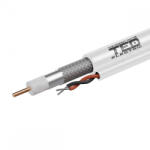 Ted Electric Cablu coaxial RG6 CCS CCA, rola 100m, TED (A0115381)