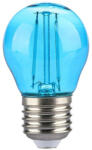 V-TAC Bec led g45 e27 2w cu filament lumina albastra V-tac (SKU-217412)