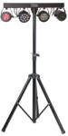 Ibiza Light Set lumini DJ 4 in 1 cu stativ Stroboscop, laser, moon si PAR LED, telecomanda inclusa (DJLIGHT85LED)