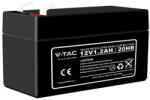 V-TAC Acumulator Gel Plumb 12v 1.2ah 97x43x52mm (sku-23449)