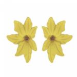 Eva Grace Cercei Kiley, galbeni, in forma de floare - Colectia Floral Paradise