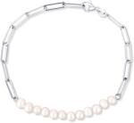 JwL Luxury Pearls Brățară fashion argintie cu perle JL0757