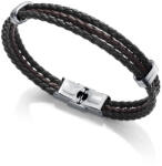 Viceroy Brățară elegantă din piele pentru bărbați Magnum 1324P01011