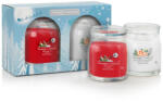 Yankee Candle Set cadou de Crăciun Lumânări Signature 2 buc