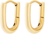 Rosefield Cercei cercuri de lux placați cu aur Essentials JEOLG-J567/JEOSG-J569 1, 4 x 1 cm