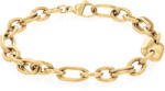 Tommy Hilfiger Brățară de modă din oțel placat cu aur Contrast Link Chain 2780788