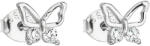 Evolution Group - Pavona Evolution Group Cercei de argint cu fluture alb zircon 11036.1