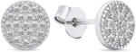 Brilio Silver Cercei eleganți argintii cu pietre de zircon EA570W