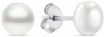 Brilio Silver Cercei fermecători din argint cu perle autentice EA585/6/7/8W 0, 5 cm