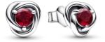 Pandora Cercei eleganți din argint cu zirconii roșii 292334C01