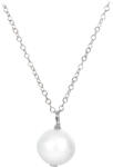 JwL Luxury Pearls Lanț din argint cu o perlă reală de culoare albă JL0087