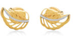 Brilio Cercei frumoși din aur bicolori pentru femei 14/190.862/17