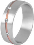 Beneto Exclusive Beneto Inel bicolor pentru femei din oțel SPD07 57 mm