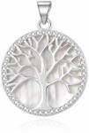 Beneto Pandantiv din argint cu sidef Jingle bell arborelevieții TAGH175