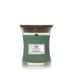 WoodWick Lumânare parfumată Mint Leaves & Oak 85 g