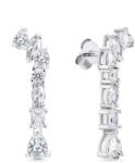 Brilio Silver Luxus ezüst fülbevaló cirkónium kövekkel EA998W - vivantis