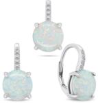 Brilio Silver Bájos ékszerkészlet szintetikus opálokkal SET250W