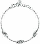 Morellato Bájos acél karkötő kristályokkal Torchon SAWZ06