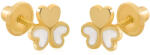 Brilio Sárga arany fülbevaló Szívek 14/148.491/17NC
