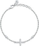 Morellato Modern acél karkötő kereszttel Passioni SAUN15