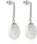 Brilio Elegáns arany fülbevaló gyöngyökkel 14/957.131/3P