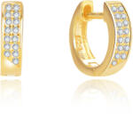 Beneto Időtlen aranyozott fülbevaló AGUC2609-GOLD