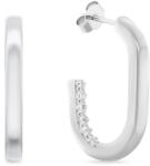 Brilio Silver Elegáns ezüst fülbevaló cirkónium kövekkel EA992W