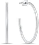 Brilio Silver Időtlen ezüst ovális fülbevaló EA879W