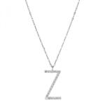 Rosato Ezüst nyaklánc Z betű medállal Cubica RZCU26 (lánc, medál) - vivantis