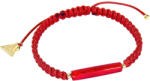 Lampglas Védő karkötő 24 karátos arannyal Shamballa Red LineLampglas gyöngyből BSHX4